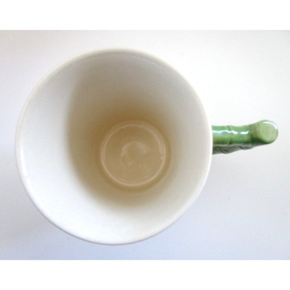 Pier 1 Imports Coffee Mug/Cup - 3D Panda Cub -Bamboo Handle Hand Painted Retired - Picture 5 of 12